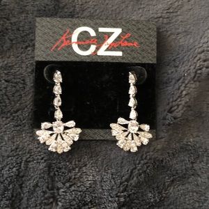 CZ by Kenneth Jay Lane drop dangling earring